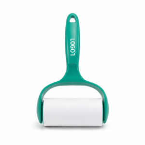 Portable Adhesive Lint Roller for Pet Fur and Lint Removal
