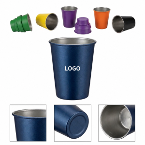 20 oz. Tapered Aluminum Beverage Cups with Metallic Finish