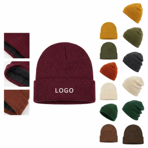 Premium Cuffed Slouchy Knit Beanie